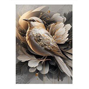 Sevimli Serçe Art Mdf Tablo 35cm X50cm 35x50 cm