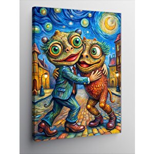 Kanvas Tablo Sevimli Yaratıklar 70x100 cm