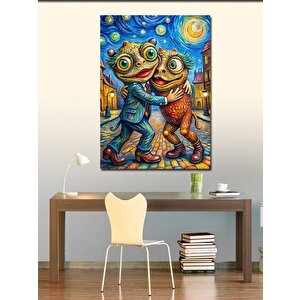Kanvas Tablo Sevimli Yaratıklar 70x100 cm