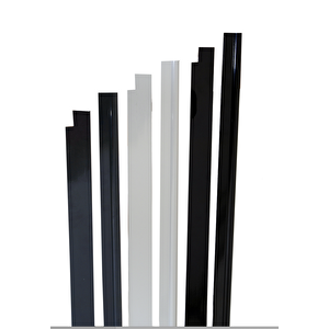 Pratik Sundurma Kapı Pencere Üstü 100x450 Cm Siyah