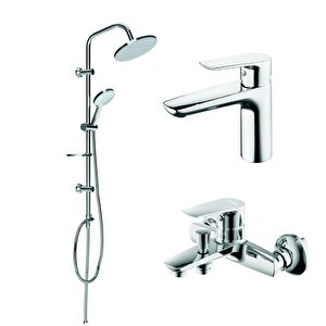Solo Banyo Batarya Ve Yağmurlama Duş Seti