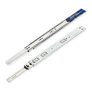 Teleskopik Bilyalı Ray  ( Geniş 43 Mm ) Frenli  43 Mm X 40 Cm