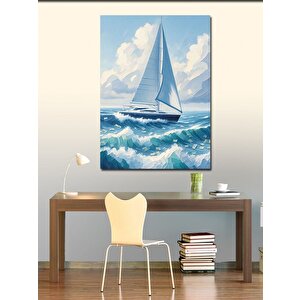 Kanvas Tablo Yelkenli 70x100 cm