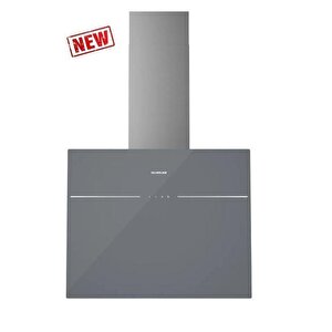 3364 Link Flat Gri Cam Duvar Tipi Davlumbaz 60 Cm