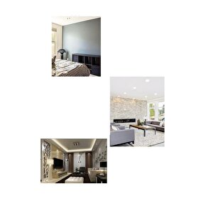 Panasonic 4w (50w) Led Spot Ampul Gün Işığı 4000k - 3 Adet Çanak Lamba - Avize Ampulu