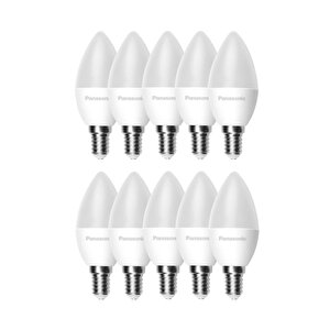 4,9w (40w) Led Mum Ampul Beyaz 6500k - E14 10 Adet Avize Lambası
