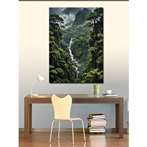 Kanvas Tablo Yağmur Ormanları 100x140 cm