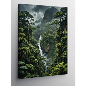 Kanvas Tablo Yağmur Ormanları 70x100 cm