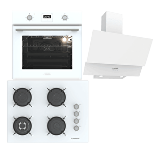 Ankastre Set (bo O64d5c W + Bh P7194c W + Ch C6532c Ww)