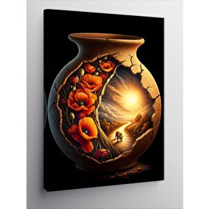 Kanvas Tablo Kürede Kaplan 100x140 cm
