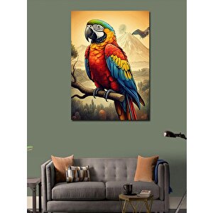Kanvas Tablo Papağan 70x100 cm