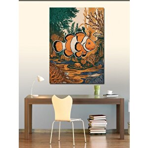 Kanvas Tablo Balık Dünyası 100x140 cm