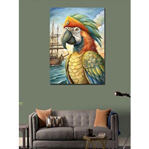 Kanvas Tablo Papağan 70x100 cm