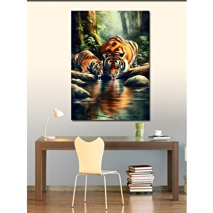Kanvas Tablo Suda Kaplan 70x100 cm