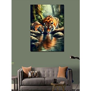 Kanvas Tablo Suda Kaplan 70x100 cm