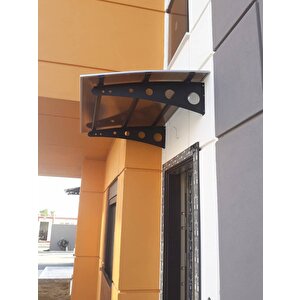 Metal Taşıyıcılı Kapı Üstü Pratik Sundurma 290x120 Cm Md1