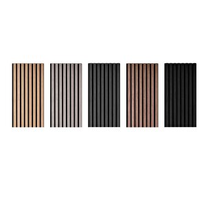 Akustik Duvar Paneli / 30x60 Cm / Koyu Teak / 1 Adet