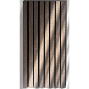 Akustik Duvar Paneli / 30x60 Cm / Silver Meşe / 1 Adet