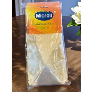 Microll Mikrofiber Sihirli Temizlik Bezi | 60 X 40 Cm | Cam,mutfak,araç, Çok Amaçlı Temizlik Bezi