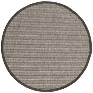 Montana M208 Hav Toz Vermez Kolay Temizlenen Hasır Dokulu Iri Düğüm Ithal Yuvarlak Sisal Halı 200x200 cm