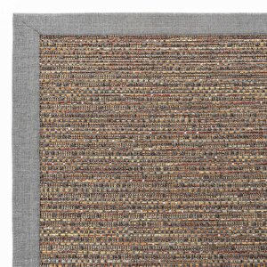 Rio M04 Hav Toz Vermez Kolay Temizlenen Hasır Dokulu Ithal Bordürlü Sisal Halı 80x500 cm