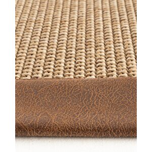 Madrid M310 Hav Toz Vermez Silinebilir Hasır Dokulu İnce Düğüm İthal Sisal Halı 100x250 cm