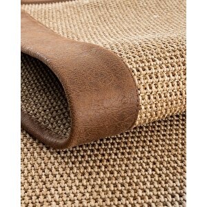 Cool Halı Madrid M310 Hav Toz Vermez Silinebilir Hasır Dokulu İnce Düğüm İthal Sisal Halı