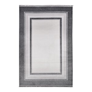 Halı Diamond 1015 Antrasit Serisi Akrilik Salon Oturma Yatak Odası Halısı 200x290 cm