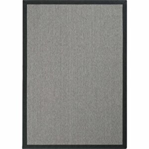 Londra M406 Hav Toz Vermez Kolay Temizlenen Hasır Doku İnce Düğüm İthal Sisal Halı 100x200 cm