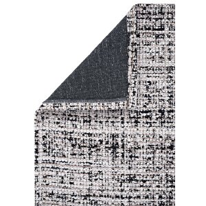Cool Halı Lavita 03 Gri Yıkanabilir Mutfak Halısı Yumuşak Tuşeli Şönil Halı Kaymaz Taban i̇nce kilim