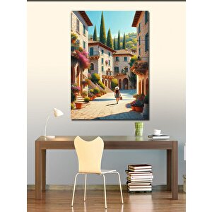 Kanvas Tablo Akdeniz Sokak 50x70 cm