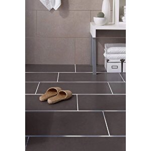 1 Adet 1 Cm 50 Metre Gri Fayans Arası Şerit Bant