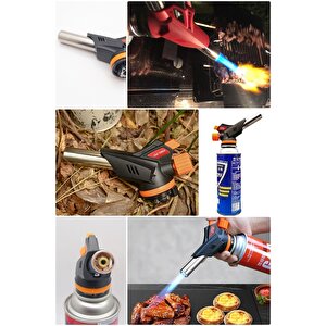 1 Adet Pratik Portatif Pürmüz Başlığı - Gaz Kartuşları Kullanım