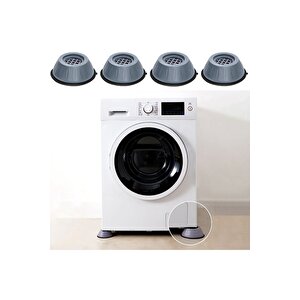 4 Lü Set Çamaşır Makinesi Sarsıntı Titreşim Ses Önleyici Kaydırmaz Ayak