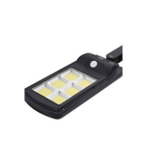 2 Adet Uzaktan Kumandalı Hareket Sensörlü 3 Modlu 120 Cob Ledli 6 Bölmeli Solar Lamba