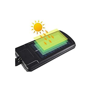 4 Adet Solar Bahçe Aydınlatma 120 Cob Led Güneş Enerjili 3 Modlu Hareket Sensörlü Güneş Enerjili