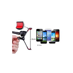 Akrobat Telefon Tutucu Oynar Başlıklı (si̇yah) (kutusuz)