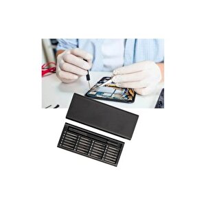 25 In 1 Tornavida Seti Manyetik Uçları Sökülebilir Mini Alet Çantası Pc Telefon Tamir Set