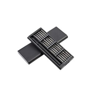 25 In 1 Tornavida Seti Manyetik Uçları Sökülebilir Mini Alet Çantası Pc Telefon Tamir Set