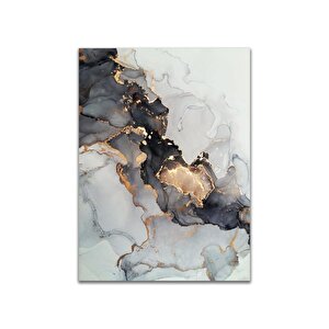 Mermer Yağlı Boya Dokulu Tablo Çerçevesiz 50x70 cm