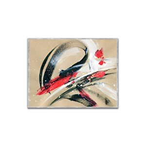 Jetore Yağlı Boya Dokulu Tablo Gümüş Çerçeve 100x150 cm