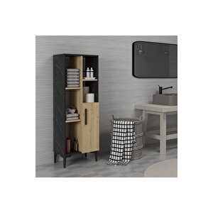 Ephesusdh Banyo Dolabi Ve Çok Amaçli Dolap Royalmermer Safi̇rmeşe Antrasit