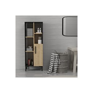 Ephesusdh Banyo Dolabi Ve Çok Amaçli Dolap Royalmermer Safi̇rmeşe Antrasit
