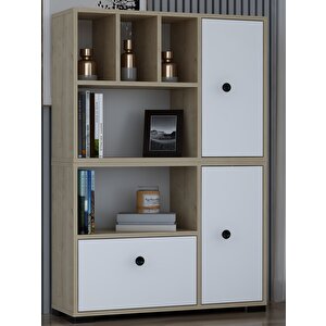 Avonadh Ki̇taplik Safi̇rmeşe-beyaz Meşe