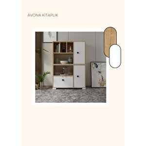 Avonadh Ki̇taplik Safi̇rmeşe-beyaz