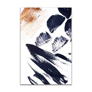 Navy Üçlü Set Yağlı Boya Dokulu Tablo Çerçevesiz 60x90 cm