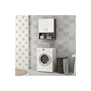 Vodadh Banyo Dolabi Cevi̇z Beyaz Ceviz