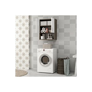 Vodadh Banyo Dolabi Cevi̇z Beyaz Ceviz