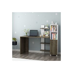 Lorendh Çalişma Masasi Cevi̇z Beyaz Ceviz