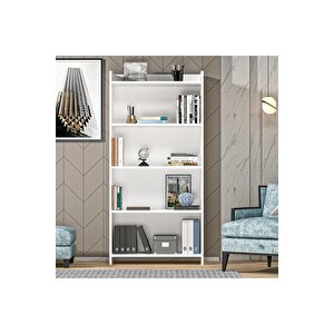 Amydh Ki̇taplik (60 Cm) Beyaz Beyaz